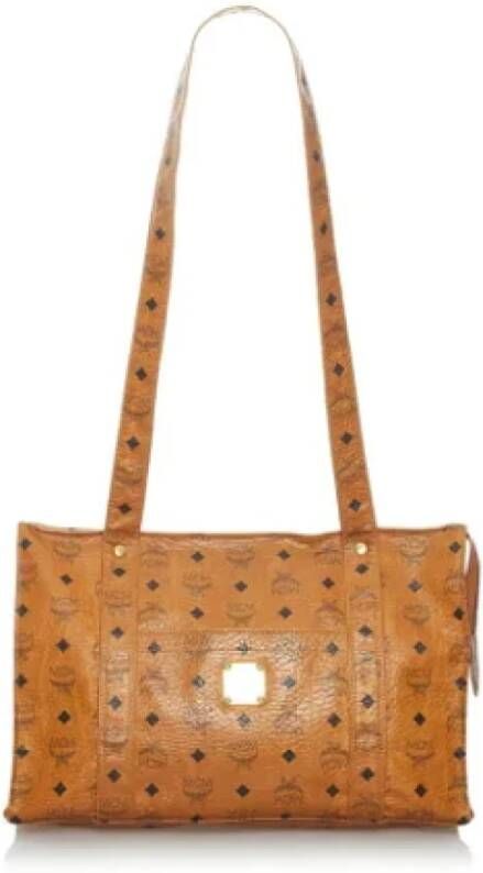 MCM Pre-owned Pre-owned totes Bruin Dames