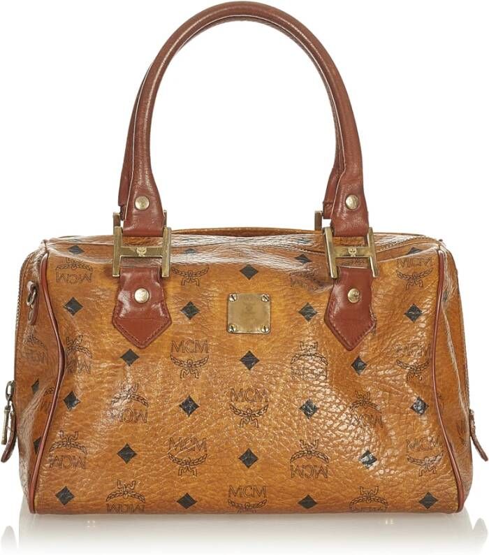 MCM Pre-owned Tweedehands handtas Bruin Dames
