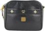 MCM Pre-owned Voldoende lederen schouderzakken Zwart Dames - Thumbnail 1