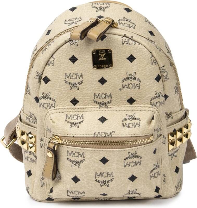 MCM Pre-owned Voldoende rugzakken Beige Dames