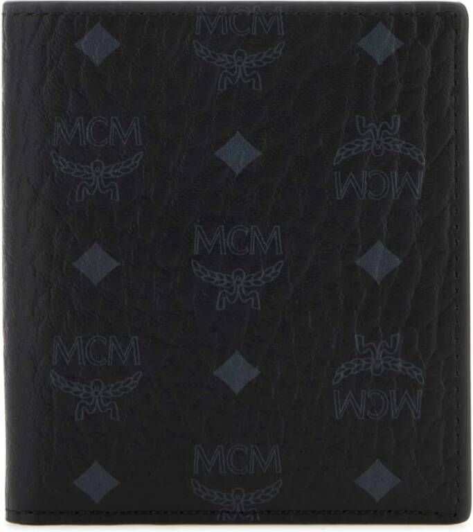 MCM Stijlvolle Canvas Portemonnee voor de Moderne Man Meerkleurig Heren