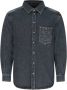 MCM Tijdloze Denim Overhemd voor Heren Blauw Heren - Thumbnail 1