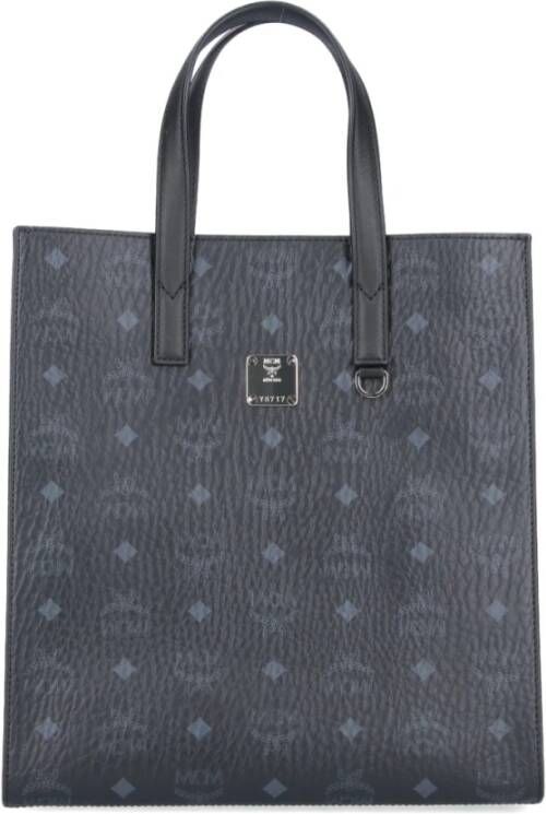 MCM Kleine shopper tas Black Dames
