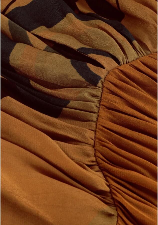 Mes Demoiselles Elegante Muse Jurk Brown Dames - Foto 5