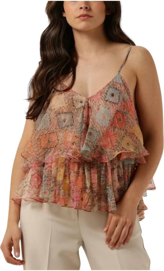 Mes Demoiselles Feestelijke tops met kralen en ruches Multicolor Dames - Foto 7