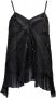 Mes Demoiselles Sleeveless Tops Zwart Dames - Thumbnail 1