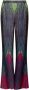 Mes Demoiselles Zachte en soepele broek met prachtige multicolor Phoenix-print Meerkleurig Dames - Thumbnail 1