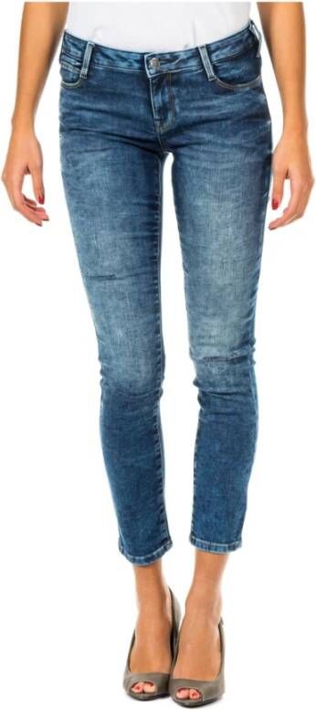 MET Lange Denim Jeans Blue Dames
