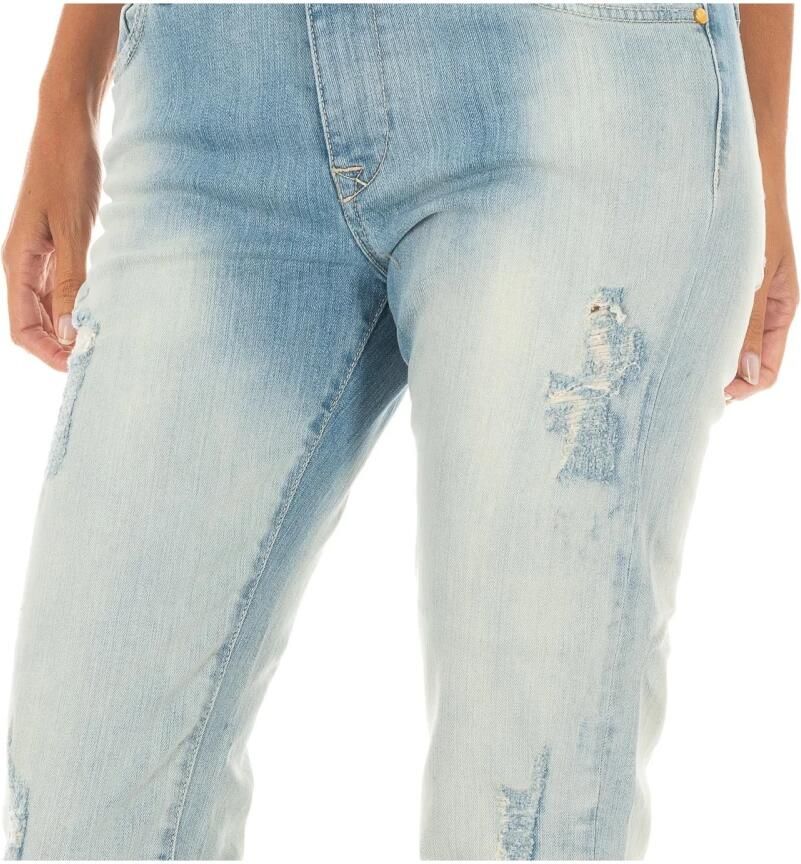 MET Blauwe Gewassen Denim Jeans Blue Dames - Foto 2