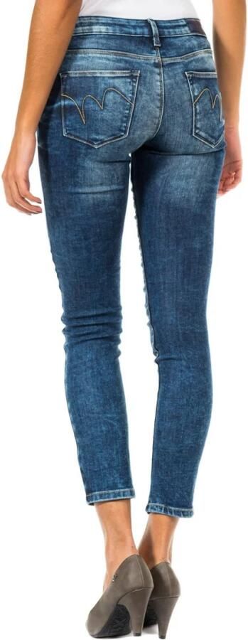 MET Lange Denim Jeans Blue Dames - Foto 3
