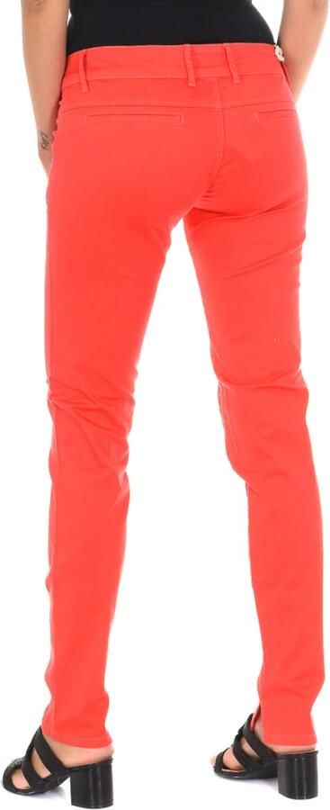 MET Rode Slim-fit Dames Jeans Red Dames - Foto 3