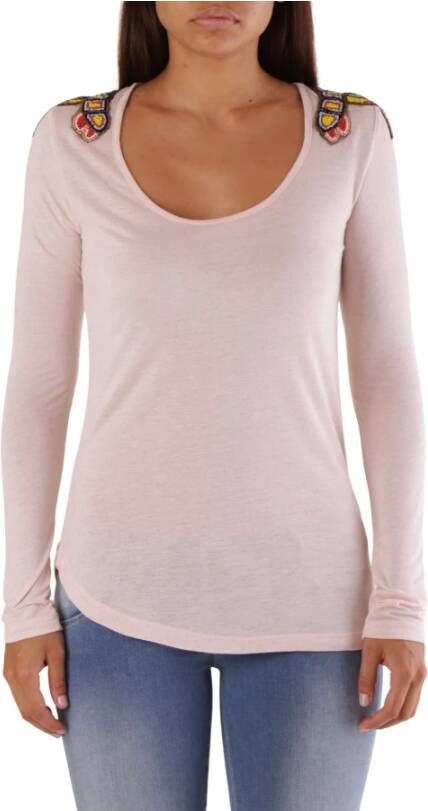 MET Luxe Roze Gebreide Kleding voor Vrouwen Pink Dames