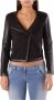 MET Zwarte Blazer voor Dames Rits Black Dames - Thumbnail 1