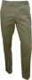 Meyer Groene Katoenen Chino Broek Green Heren - Thumbnail 1