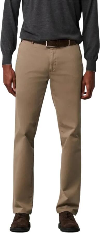 Meyer Beige Broek met Regular Fit en Hoogwaardige Afwerking Beige Heren - Foto 20