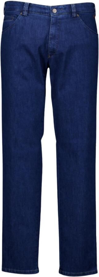 Meyer Donkerblauwe Slim Fit Jeans Blue Heren - Foto 3
