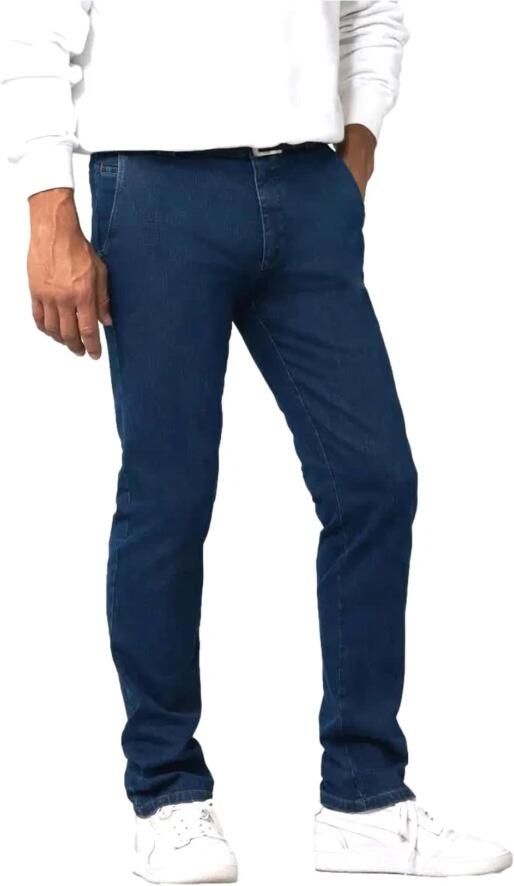 Meyer Blauwe Steen Regular Fit Jeans Blue Heren - Foto 10