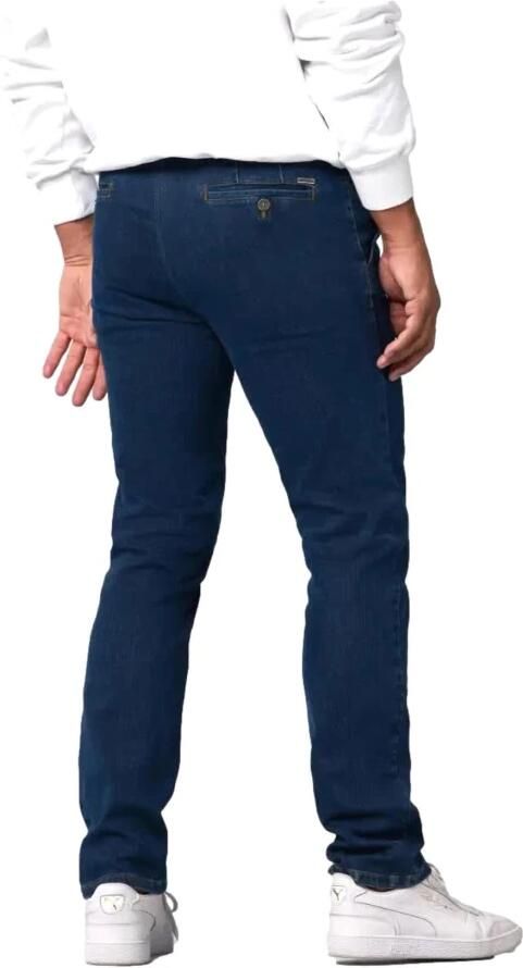 Meyer Blauwe Steen Regular Fit Jeans Blue Heren - Foto 11