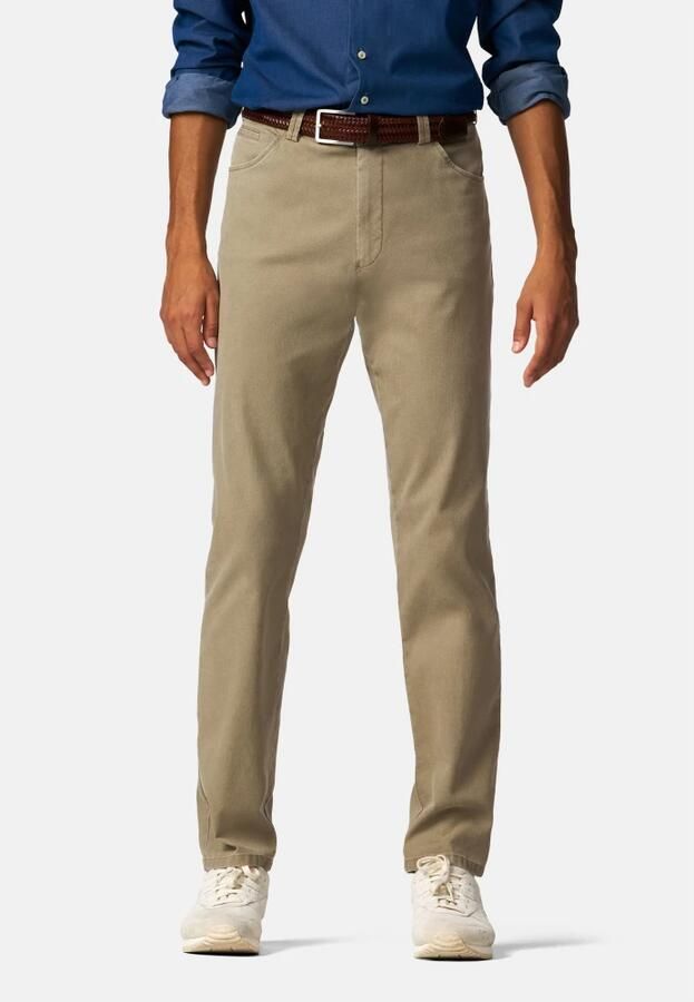 Meyer Taupe Dublin Chino Broek Beige Heren - Foto 6