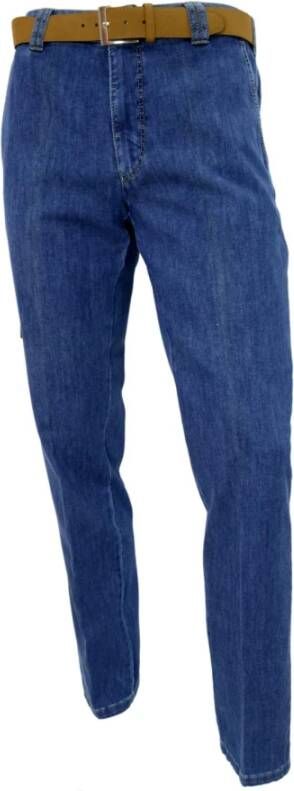 Meyer Pantalone jeans mod. Rio 1-4145 18 Blauw Heren