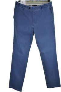 Meyer Slim-fit Trousers Blauw Heren