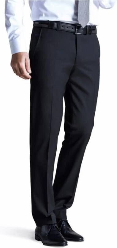 Meyer Suit Trousers Zwart Heren