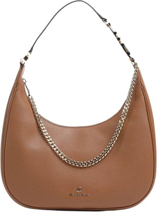 Michael Kors Hobo bags Piper Large Hobo Shoulder in bruin - Foto 10