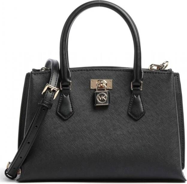 Michael Kors Zwarte Schoudertas voor Vrouwen Black Dames