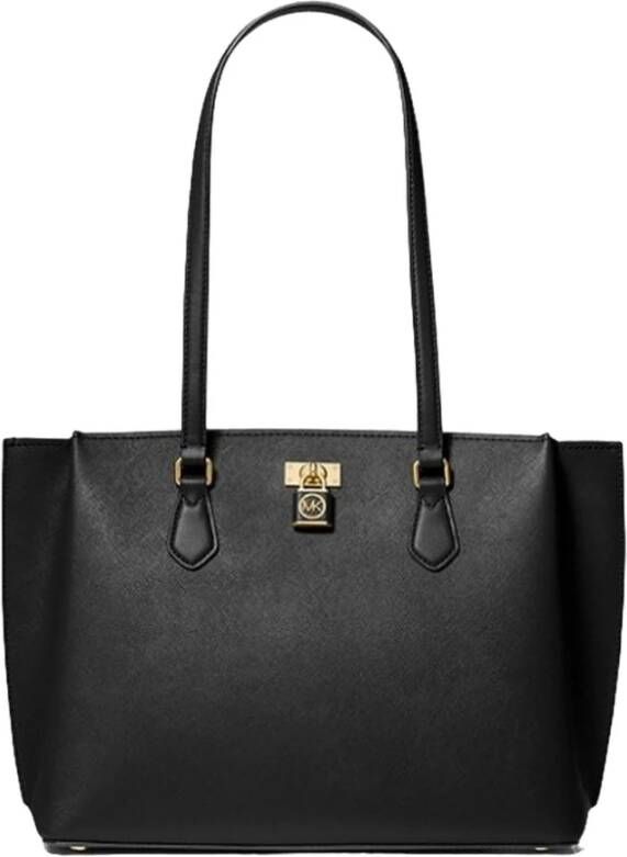 Michael Kors Totes Ruby Large Top-Zip Tote in zwart