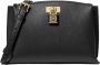 Michael Kors Zwarte Leren Schoudertas Ruby Medium Black Dames - Thumbnail 7