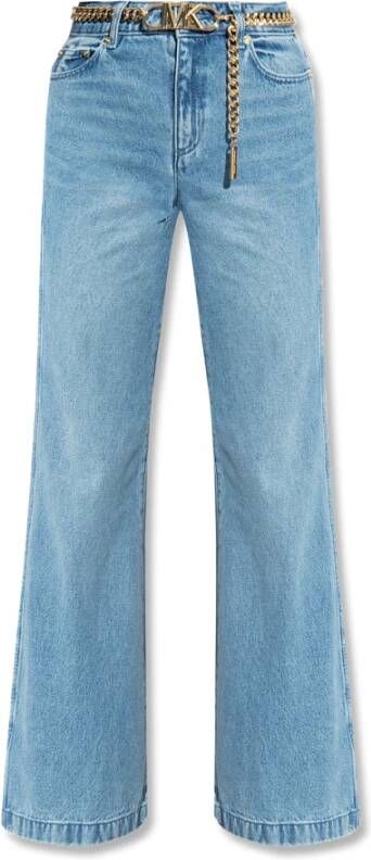 Michael Kors Bootcut jeans Blauw Dames