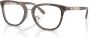 Michael Kors Klassieke Havana Frame Bril Brown Unisex - Thumbnail 1