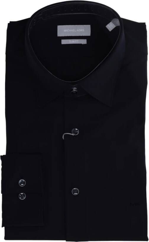 Michael Kors Zwarte synthetische shirt voor heren Black Heren