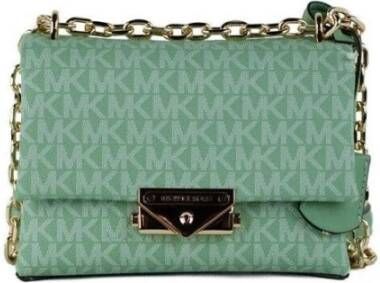 MICHAEL Kors Handtas Jet Set Ketting Crossbody Lichtgroen