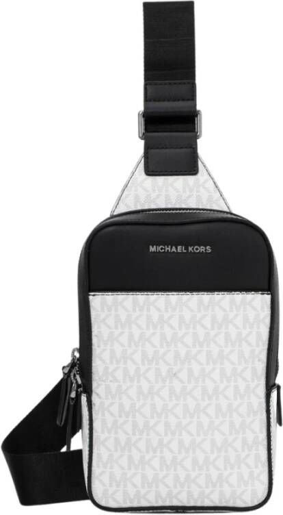 Michael Kors Cross Body Bags Wit Heren
