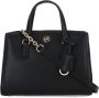 Michael Kors Casual Zwarte Leren Messenger Schoudertas Black Dames - Thumbnail 3