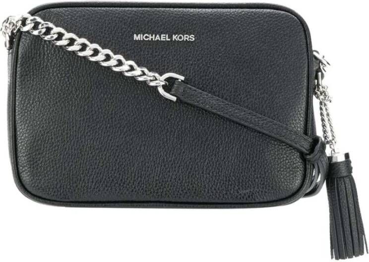 Michael Kors Crossbody bags Jet Set Medium Camera Bag in zwart - Foto 7