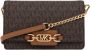 Michael Kors Bruine Schoudertas Sm Phn Chn Xbody - Thumbnail 2