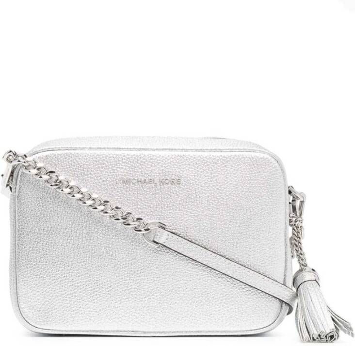 Michael Kors Zilveren Schoudertas Md Camera Bag