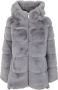 Michael Kors Faux bont zip voorjas Grijs Dames - Thumbnail 4