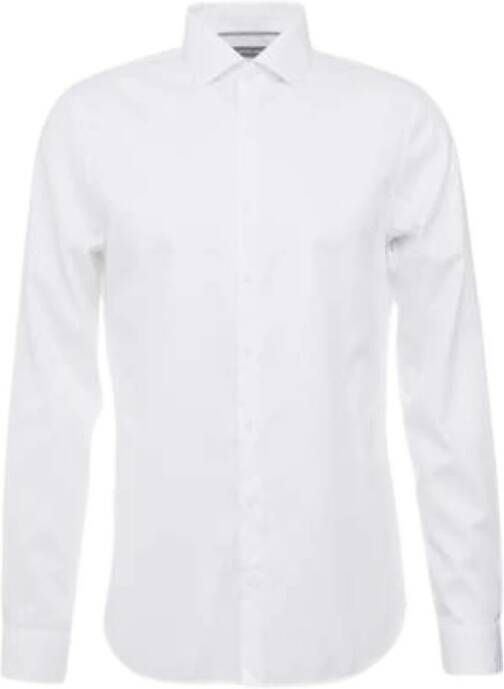 Michael Kors Witte Katoenen Overhemd voor Heren White Heren