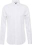 Michael Kors Slim Fit Overhemd van Katoen met Geborduurd Logo White Heren - Thumbnail 1