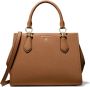 Michael Kors Bruin Leren Handtas voor Moderne Vrouw Brown Dames - Thumbnail 1