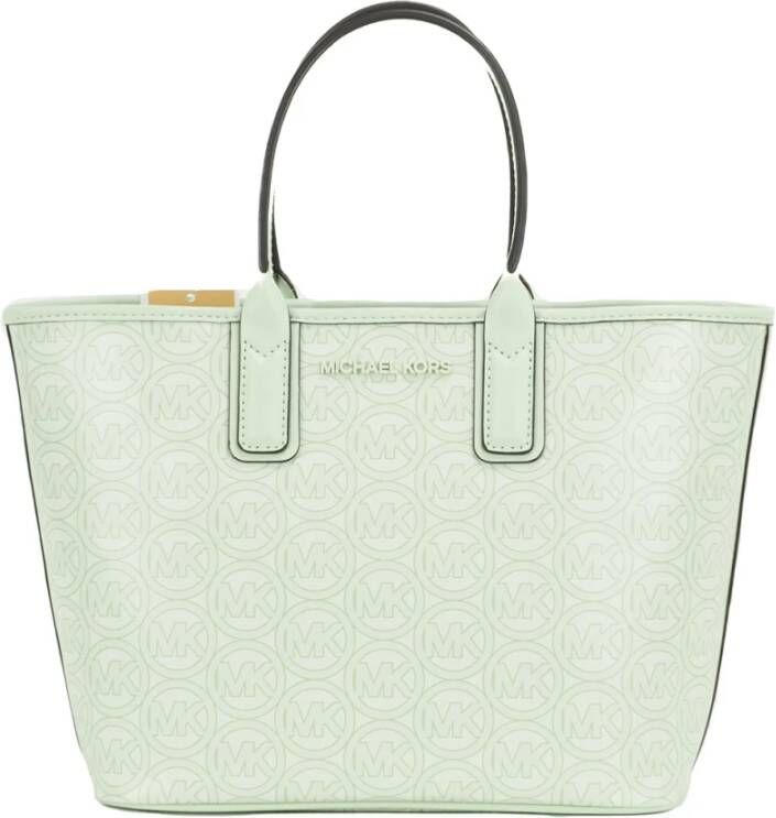 Michael Kors Stijlvolle Polyester Handtas voor Vrouwen Green Dames