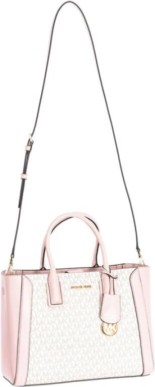 Michael Kors Handbags Shoulder Bags Pink Brown Dames