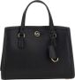 Michael Kors Casual Zwarte Leren Messenger Schoudertas Black Dames - Thumbnail 1