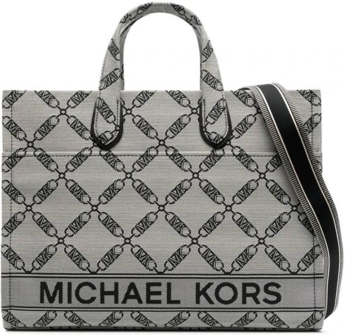 MICHAEL Kors Boodschappentas 30S3S3GT3J-LGGRABTOTE-NATUR BLACK - Foto 5