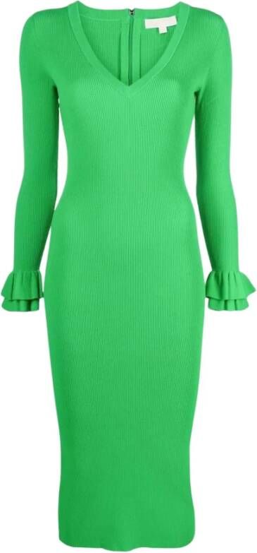 Michael Kors Knitted Dresses Groen Dames