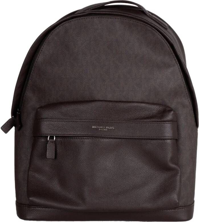 Michael Kors Marrone Leather Backpack Bruin