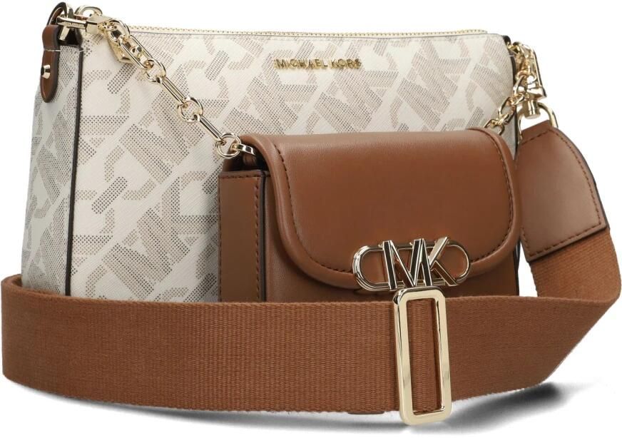 Michael Kors Crossbody bags Parker Large Mf Crossbody in crème